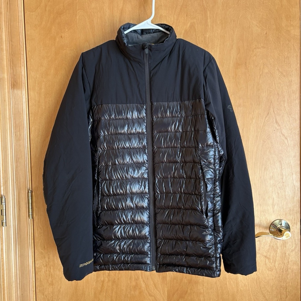 Mountain Hardwear ZeroGrand Commuter Down Cole Haan Puffer Jacket Black Men's S